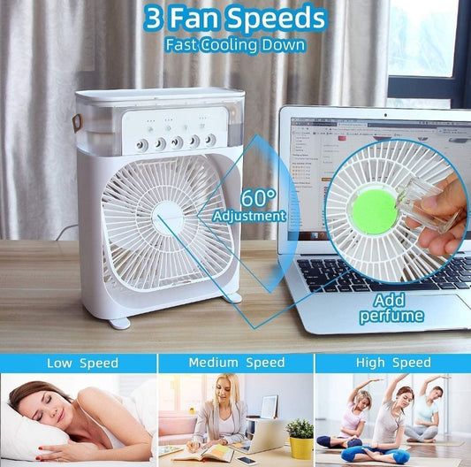 Mini air cooler fan