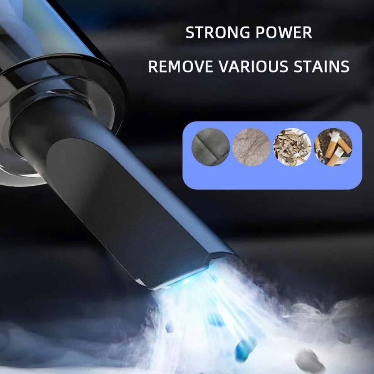 Wireless Car Vacuum Cleaner – Portable 2-in-1 Dust Buster