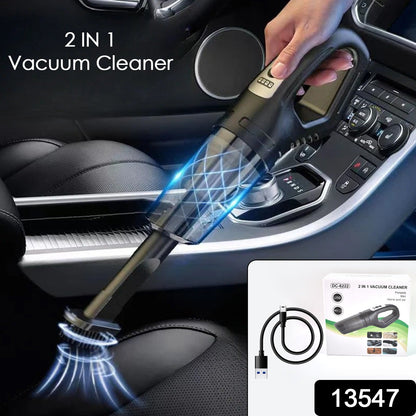 Wireless Car Vacuum Cleaner – Portable 2-in-1 Dust Buster