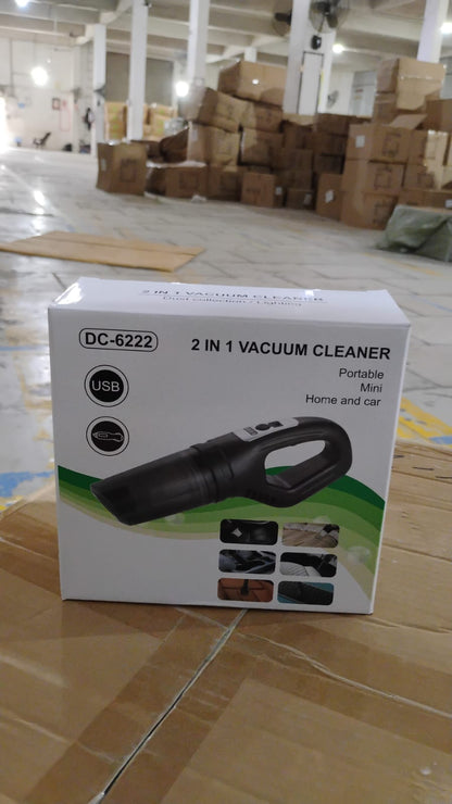 Wireless Car Vacuum Cleaner – Portable 2-in-1 Dust Buster
